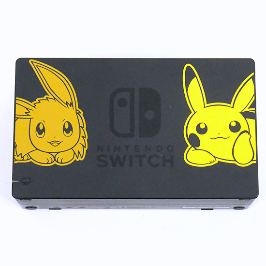 【中古】送料無料 任天堂 Nintendo Switch ポケットモンスター Let’s Go！デザイン 本体・ドックのみ 本体いたみ_2