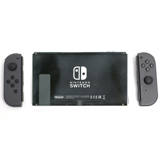【中古】送料無料 任天堂 Nintendo Switch バッテリー拡張モデル HAD-S-KAAAA グレー 本体いたみ 元箱あり_1