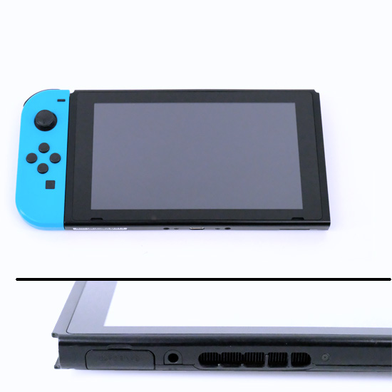 【中古】送料無料 任天堂 Nintendo Switch バッテリー拡張モデル HAD-S-KABAA ネオンブルー・ネオンレッド ACアダプター・Joy-Con(R)・ゴムなし・本体いたみ 元箱あり_1