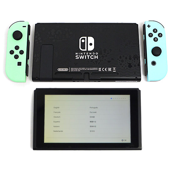 【中古】送料無料 任天堂 Nintendo Switch あつまれ どうぶつの森セット HAD-S-KEAGC 液晶画面いたみ 元箱あり_1