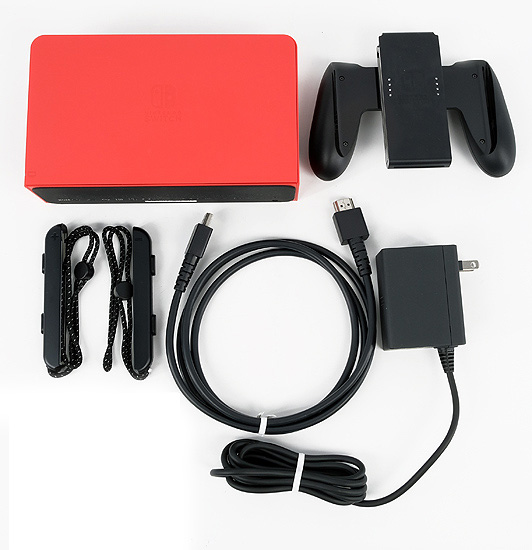【中古】送料無料 任天堂 Nintendo Switch 有機ELモデル マリオレッド HEG-S-RAAAA_1