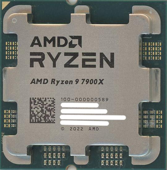 中古】送料無料 AMD Ryzen 9 7900X 100-100000589 4.7GHz SocketAM5 元