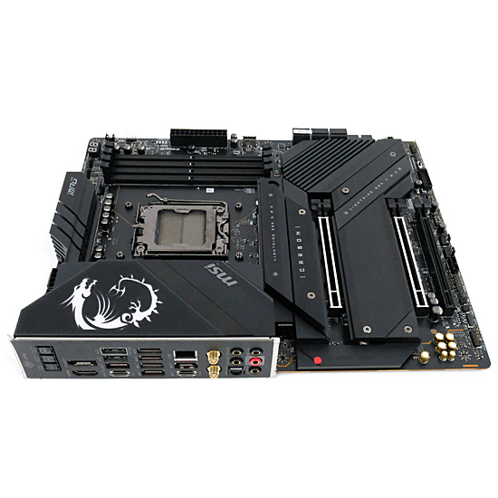 【中古】送料無料 MSI製 ATXマザーボード MPG X670E CARBON WIFI SocketAM5 元箱あり_1