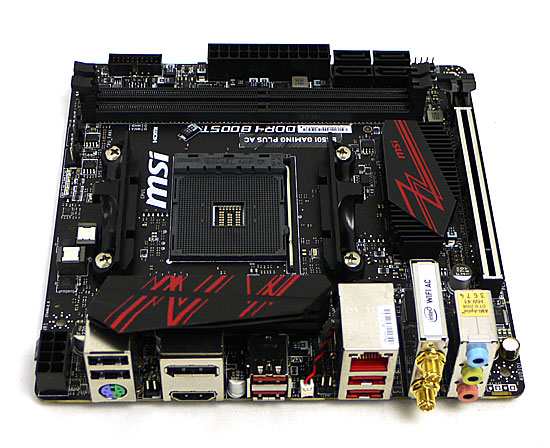 MSI "B450I GAMING PLUS AC " Mini-itx AM4