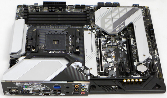 【中古】送料無料 ASRock製 ATXマザーボード B550 Steel Legend SocketAM4 元箱あり Socket AM4_1