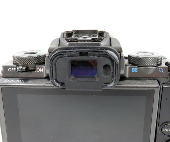 Canon製 EOS M5 ボディ ブラック 外装ラバー・端子カバー・アイ