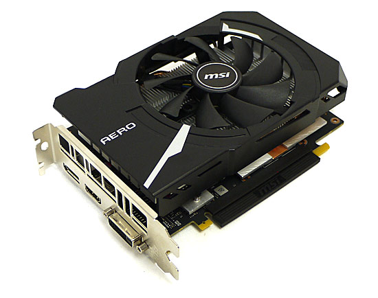 中古】送料無料 MSI製グラボ GeForce GTX 1660 SUPER AERO ITX PCIExp