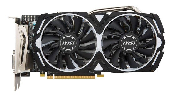 MSI製グラボ　Radeon RX 570 ARMOR 8G　PCIExp 8GB 元箱あり