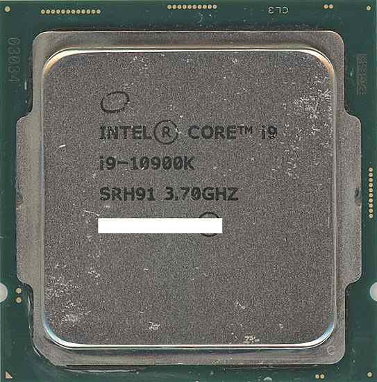 Core i9 10900K　3.7GHz LGA1200 125W　SRH91 元箱あり