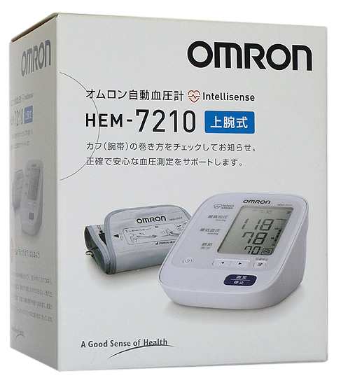 新品即納 送料無料 オムロン オムロン 上腕式自動血圧計 Hem 7210の通販はau Pay マーケット Excellar エクセラー