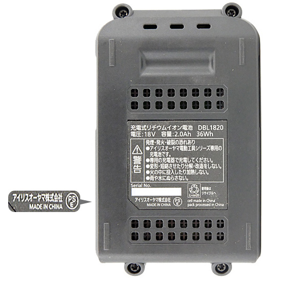 【新品】送料無料 アイリスオーヤマ 充電式グラストリマー 18V JGT160M2 ホワイト_1