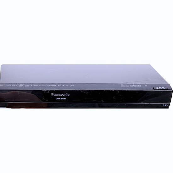 【中古】送料無料 Panasonic ブルーレイディスクレコーダー DMR-BR585-K リモコンなし 本体いたみ