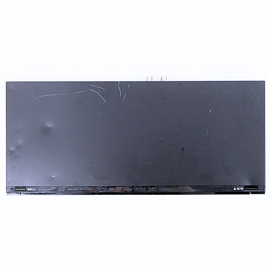 【中古】送料無料 Panasonic ブルーレイディスクレコーダー DMR-BRT260-K リモコンなし 本体いたみ