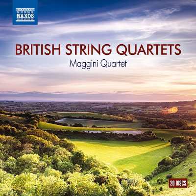 【CD輸入】 弦楽四重奏曲集 / イギリスの弦楽四重奏曲集 マッジーニ四重奏団(20CD) 送料無料の通販は