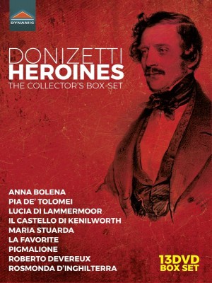 【DVD】 Donizetti ドニゼッティ / ドニゼッティのヒロインたち〜9つのオペラ全曲(13DVD) 送料無料の通販は