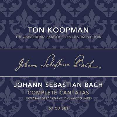 【CD輸入】 Bach Johann Sebastian バッハ / カンタータ全集　トン・コープマン＆アムステルダム・バロック管弦楽団＆合唱団