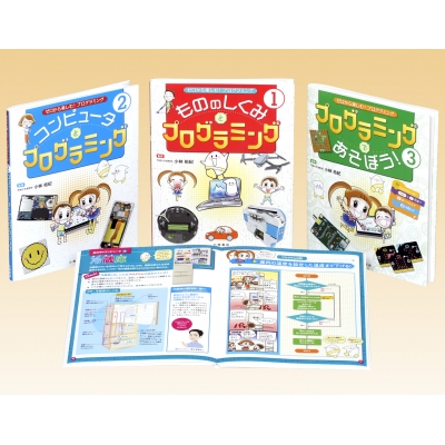 【全集・双書】 小林祐紀 / ゼロから楽しむ!プログラミング(全3巻セット) 送料無料