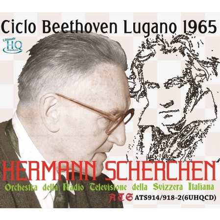 【Hi Quality CD】 Beethoven ベートーヴェン / 交響曲全集 ヘルマン・シェルヘン&スイス・イタリア語放送管弦楽団(1965 スの通販は
