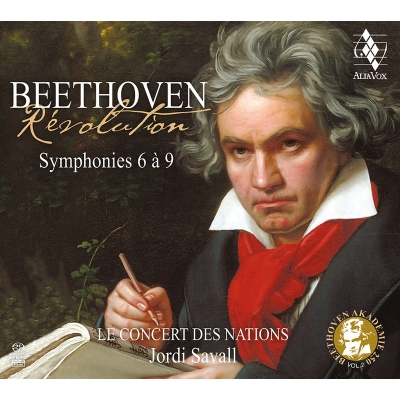 【SACD輸入】 Beethoven ベートーヴェン / 交響曲第6番『田園』、第7番、第8番、第9番『合唱』　ジョルディ・サヴァール＆ル・コンセール・ド・ナシオン（3SACD） 送料無料