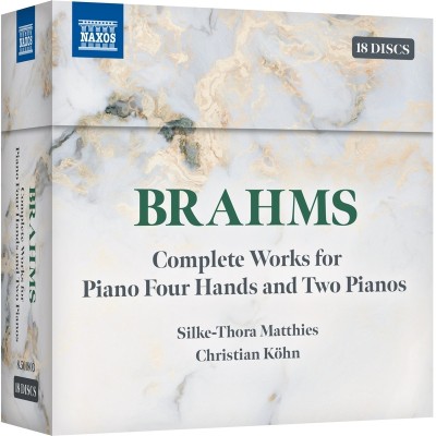【CD輸入】 Brahms ブラームス / 4手と2台ピアノのための作品全集　ジルケ＝トーラ・マティース、クリスティアン・ケーン（18Cの通販は