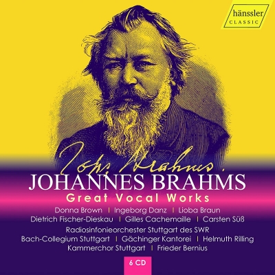 【CD輸入】 Brahms ブラームス / 声楽曲傑作集　ヘルムート・リリング＆シュトゥットガルト・ゲヒンガー・カントライ、フリーの通販は 5,379円