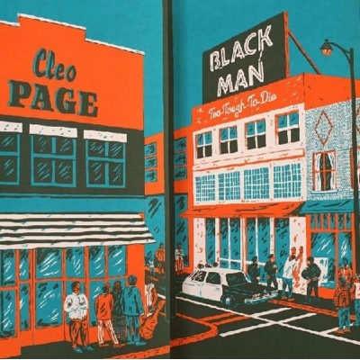 【LP】 Cleo Page / Black Man Too Tough To Die (+7inch) 送料無料
