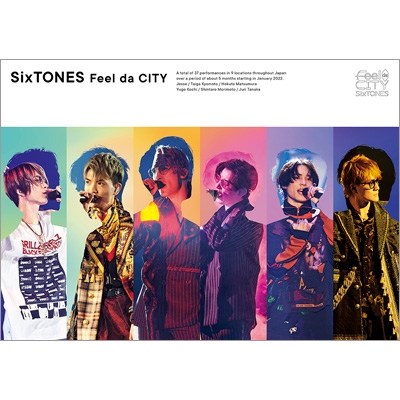 【DVD】 SixTONES / Feel da CITY 【DVD 通常盤】 (DVD2枚組) 送料無料