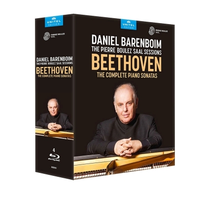【Blu-ray】 Beethoven ベートーヴェン / ピアノ・ソナタ全集　ダニエル・バレンボイム（2020）（＋インタビュー＆マスターク