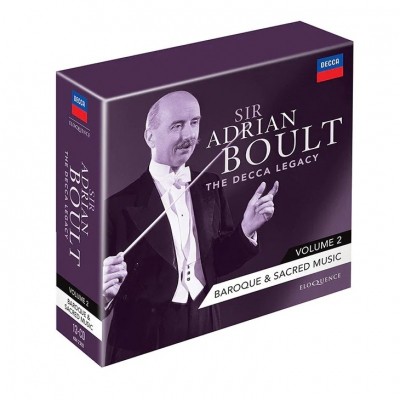 【CD輸入】 Box Set Classical / エードリアン・ボールト/ザ・デッカ・レガシー 第2集〜バロック&宗教音楽集(13CD) 送料無の通販は