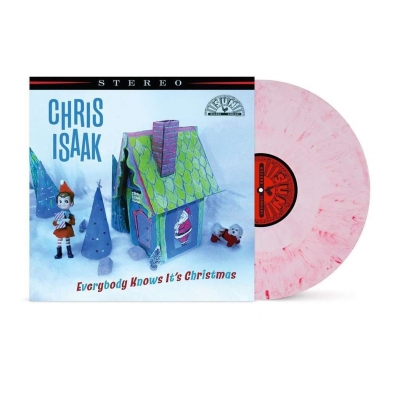 【LP】 Chris Isaak / Everybody Knows It's Christmas (Candy Floss Vinyl) 送料無料の通販は 5,569円