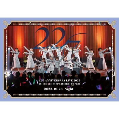 Blu-ray】 22/7 (ナナブンノニジュウニ) / 22 / 7 LIVE at 東京国際