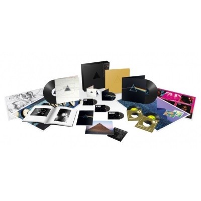 LP】 Pink Floyd ピンクフロイド / Dark Side Of The Moon - 50th Anniversary Box Set  (2枚組アナログレコード+CD+Blu-ray+ ロック・ポップス