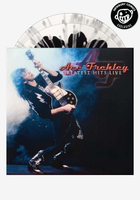 【LP】 Ace Frehley エースフレーリー / Ace Frehley Greatest Hits Live Exclusive 2lp (Black In Clear With Silver Splatte