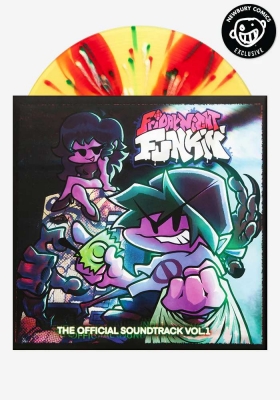 【LP】 ゲーム ミュージック / Friday Night Funkin' Vol.1 Exclusive Lp (Winter Horror)(Red & Yellow Pinwheel With Red