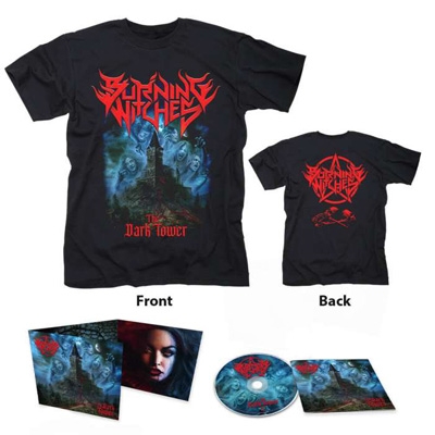 【CD輸入】 Burning Witches / Dark Tower Digisleeve Cd + T-shirt Bundle (S Size) 送料無料 14,929円