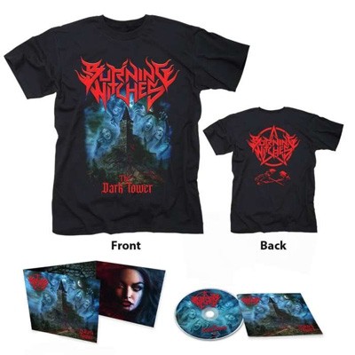 【CD輸入】 Burning Witches / Dark Tower Digisleeve Cd + T-shirt Bundle (Xl Size) 送料無料の通販は