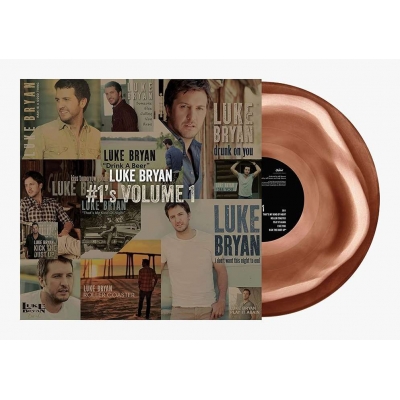 【LP】 Luke Bryan / #1's Vol.1 (Brown Swirl Vinyl) 送料無料