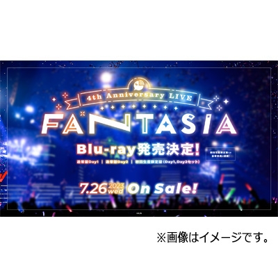 Blu-ray】 にじさんじ / にじさんじ 4th Anniversary LIVE「FANTASIA 