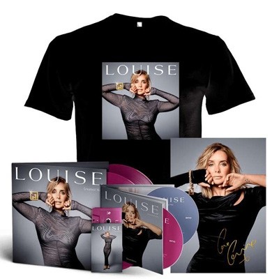 【CD輸入】 Louise / Greatest Hits 2lp Violet Colour Vinyl + 2cd Deluxe + Cassette + Greatest Hits T-shirt + Signed Pho