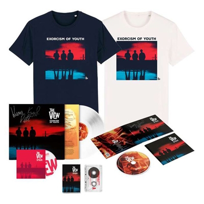 【CD輸入】 View ビュー / Exorcism Of Youth Signed Cd + Signed White Vinyl (Ltd Edition) + Cassette + T-shirt + Exclusiの通販は