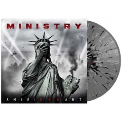 【LP】 Ministry ミニストリー / Amerikkkant (Grey Black  &  White Splatter) 送料無料