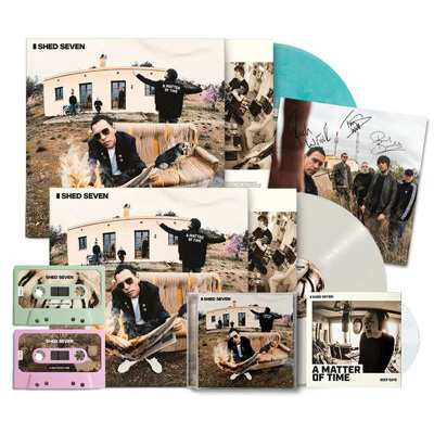 【CD輸入】 Shed Seven / Matter Of Time Music Bundle (2cd+2lp+2cassette+signed Print) 送料無料