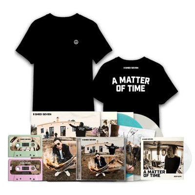 【CD輸入】 Shed Seven / Matter Of Time Complete Bundle (2cd+2lp+2cassette+signed Print+t-shirt)(S Size) 送料無料