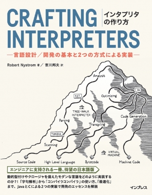 【単行本】 Robert Nystrom / インタプリタの作り方 言語設計 / 開発の基本と2つの方式による実装 送料無料の通販は 5,405円