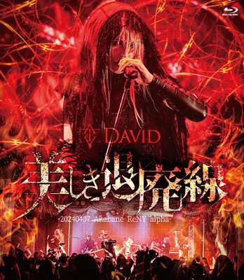 【Blu-ray】 David / 美しき退廃線 -20240407 Akabane ReNY alpha (Blu-ray) 送料無料