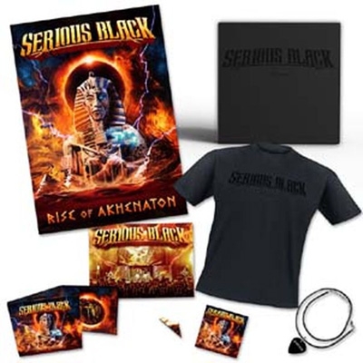 【CD輸入】 Serious Black / Rise Of Akhenaton (Cd+goods Inc. T-shirt (L Size) Box Set) 送料無料の通販は