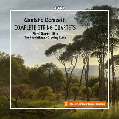 【CD輸入】 Donizetti ドニゼッティ / 弦楽四重奏曲全集 ケルン・プレイエル四重奏団、レヴォリューショナリー・ドローイングの通販は