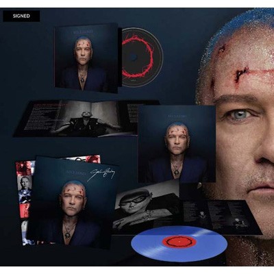 【CD輸入】 Gavin Friday / Ecce Homo Transparent Blue Vinyl + Cd + Signed Print 送料無料