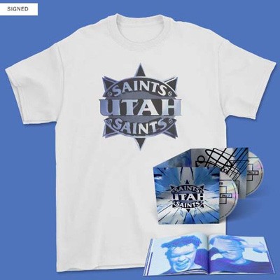 【CD輸入】 Utah Saints ユタセインツ / Utah Saints Limited Edition Mirrorboard 2cd + Logo T-shirt (S Size) 送料無料