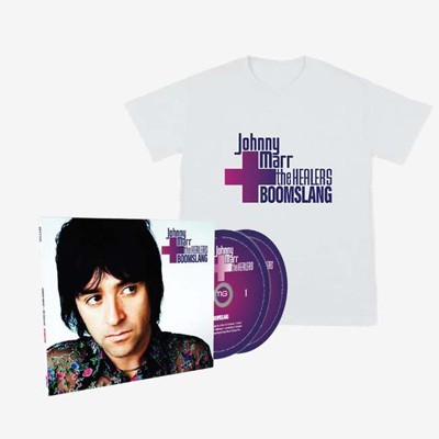 【CD輸入】 Johnny Marr / Boomslang Deluxe Heavyweight 2lp + Deluxe 2cd + T-shirt (M Size) 送料無料